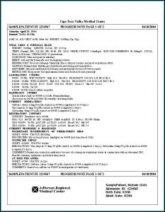 School Counseling Progress Note Template