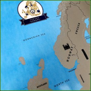 Scratch Map Europe Online