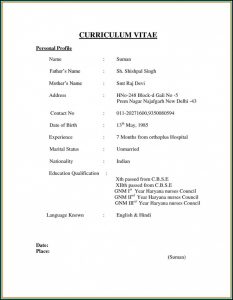 Simple Resumes Templates