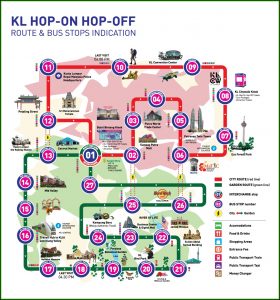 Singapore Airlines Hop On Hop Off Bus Route Map