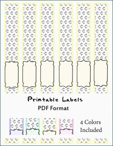 Soap Label Templates Pdf