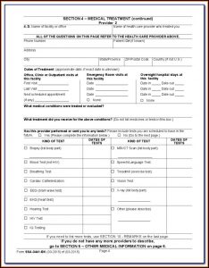 Social Security Disability Paper Form