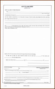 State Of California Quit Claim Deed Form