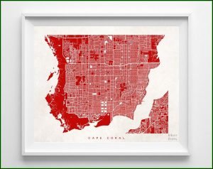 Street Map Cape Coral Florida