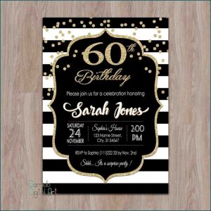 Surprise Party Invitation Template For Word