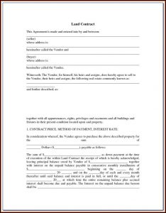 Termination Of Land Contract Form Michigan