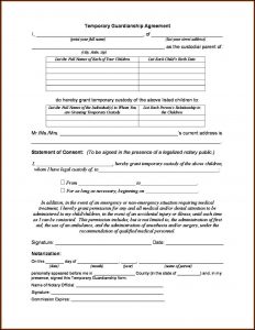 Texas Guardianship Application Form