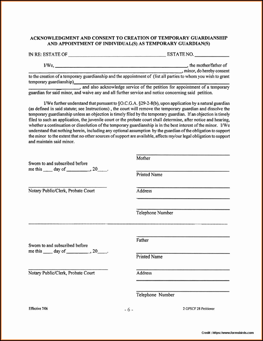 Texas Guardianship Forms Pdf