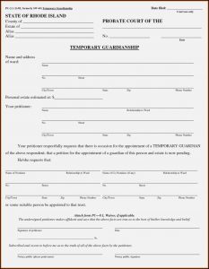Texas Legal Guardianship Forms Free