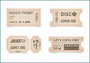 Ticket Stub Template Free