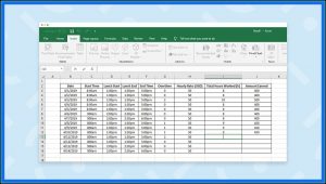 Time Study Template Excel Free