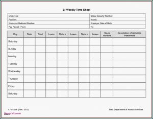 Time Study Templates Excel