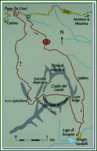 Tobacco Hiking Maps Italy