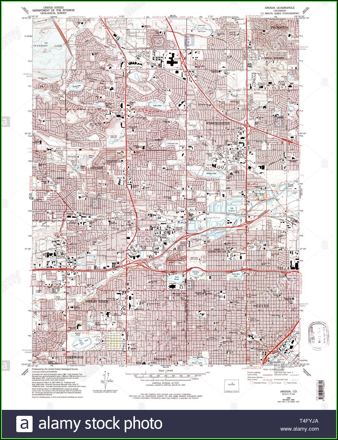 Topo Map Colorado