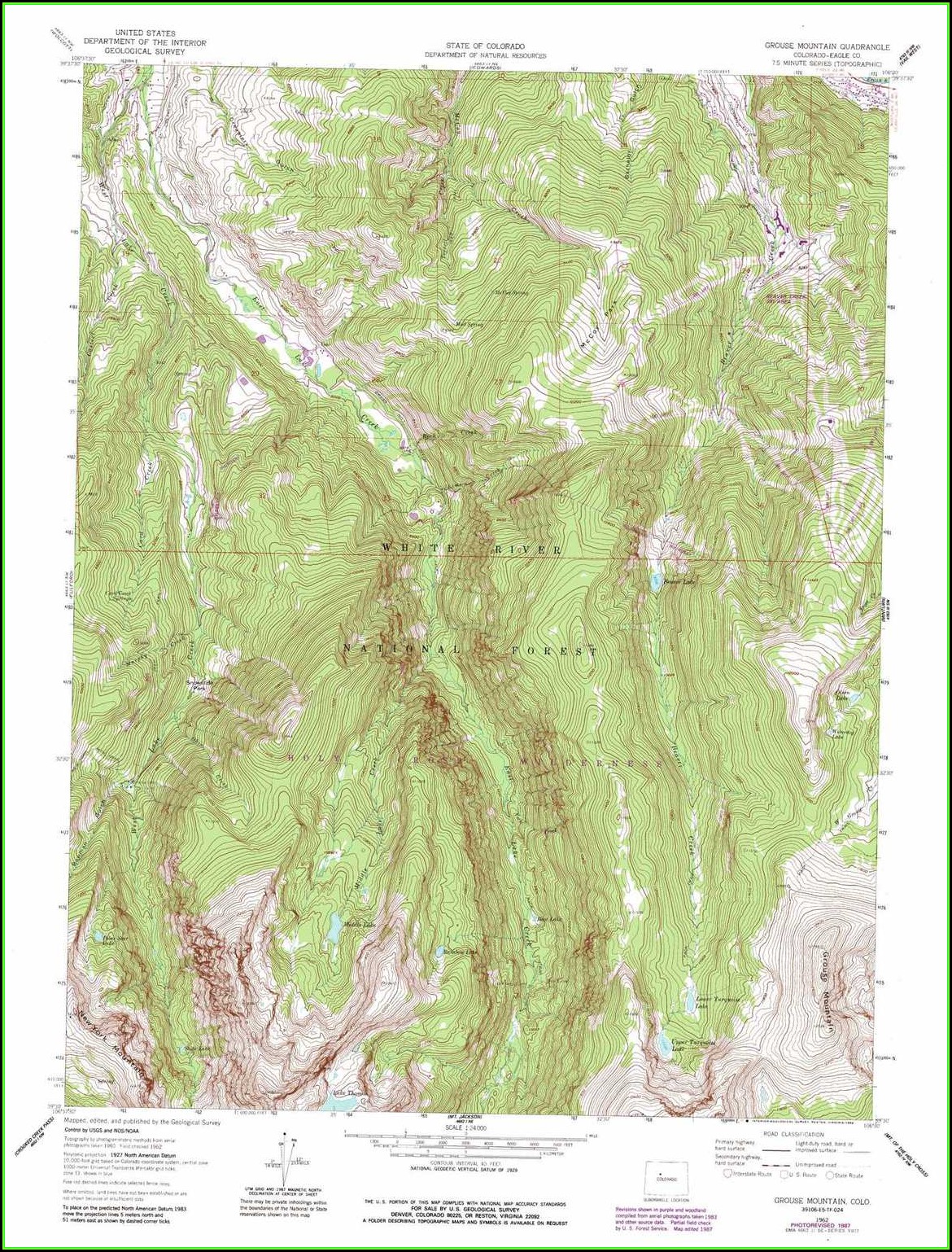 Topographic Map Co