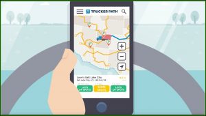 Trucker Road Map App
