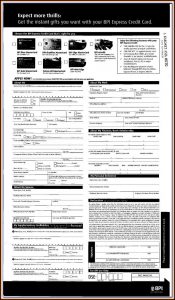 Uob Credit Card Application Form Pdf