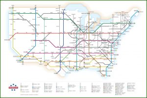 Us Map Showing Interstate Highways