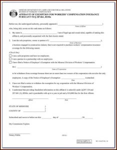 Waiver Of Subrogation Workers Compensation Example