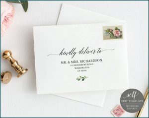Wedding Address Label Template Excel