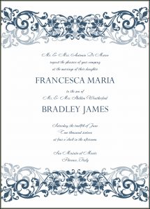 Wedding Invitation Templates Download Word