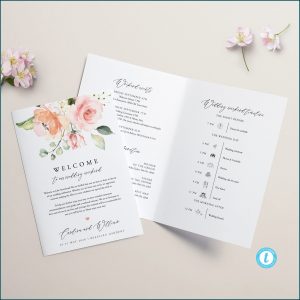 Wedding Weekend Itinerary Template Download