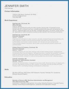 Wordpad Resume Template Download Free