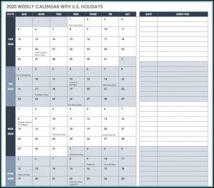 Yearly Employee Shift Schedule Template Excel
