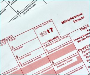 1099 Miscellaneous Form 2017