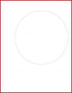 2 Inch Diameter Circle Template