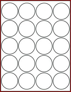 2 Inch Round Label Template Free