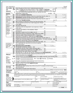 2013 Tax Form 1040a