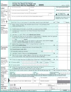 2014 Federal 1040ez Form