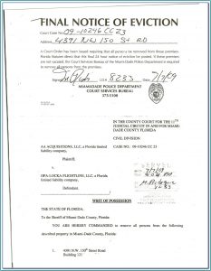 5 Day Eviction Notice Form Florida