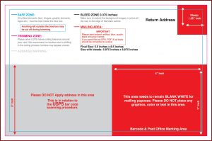 6x9 Postcard Template Usps