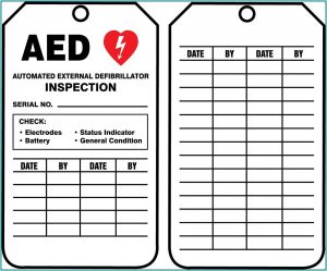 Aed Inspection Form Osha