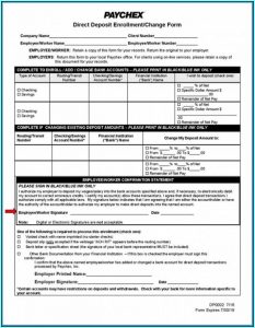 Aline Card Direct Deposit Form