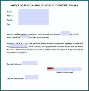 Arizona Landlord Tenant Eviction Forms