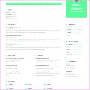 Attractive Resume Templates