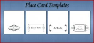 Avery Seating Card Template
