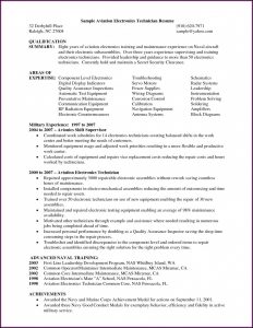 Aviation Mechanic Resume Templates