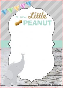 Baby Shower Boy Invitation Templates Free