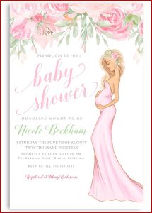 Baby Shower Invitation Girl