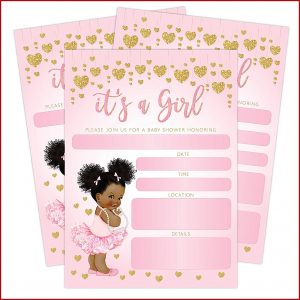 Baby Shower Invitations Girl