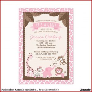 Baby Shower Invitations Girl Zazzle