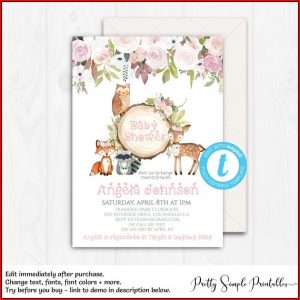Baby Shower Invites Templates