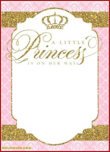 Baby Shower Templates Girl