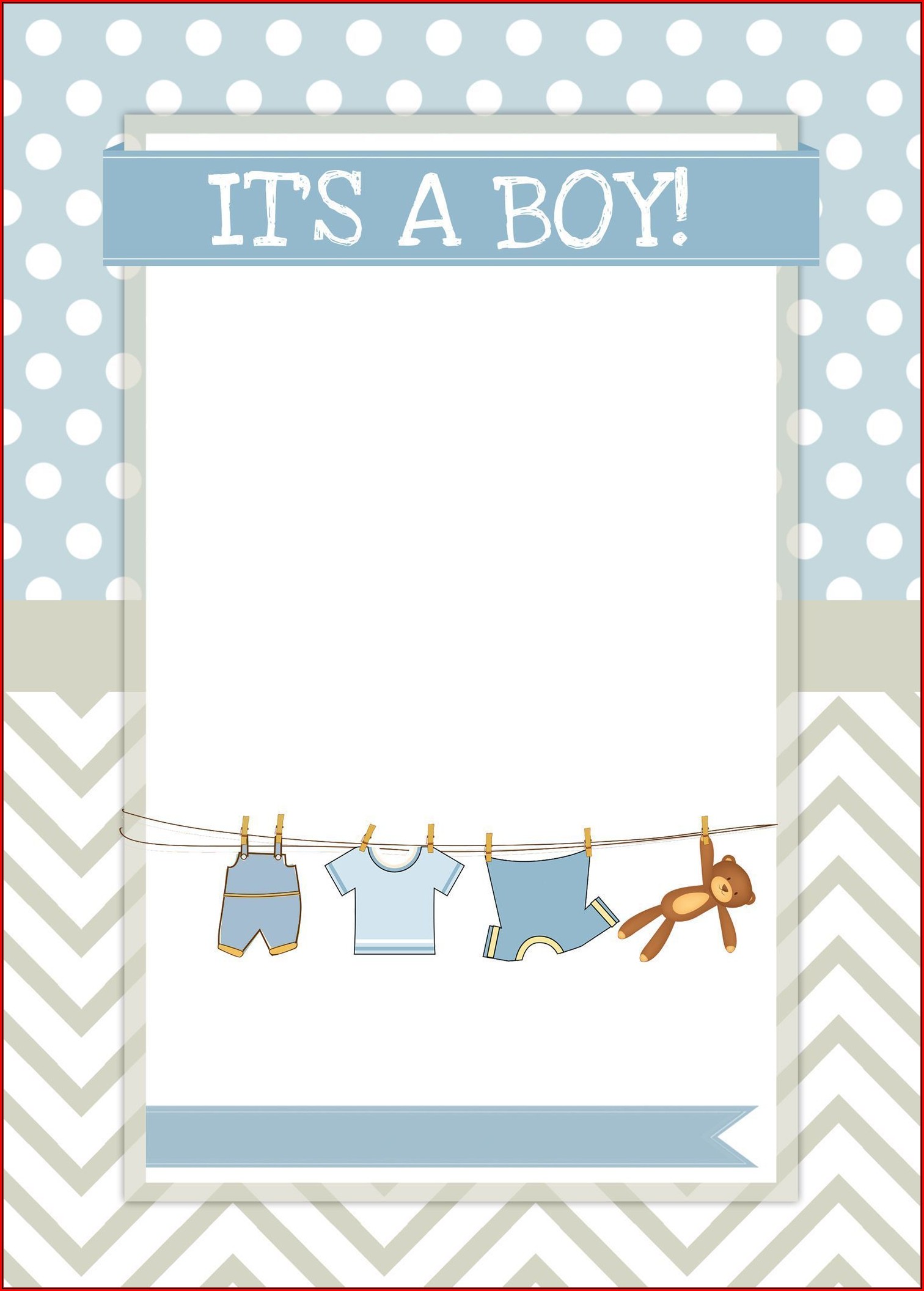 Baby Shower Templates Girl Free