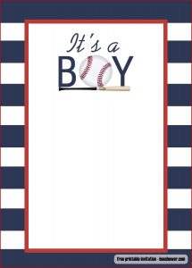 Baseball Invitation Template