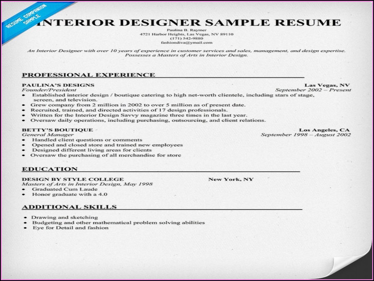 Best Free Online Resume Builder 2015